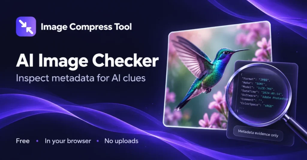 AI Image Checker — Image Compress Tool