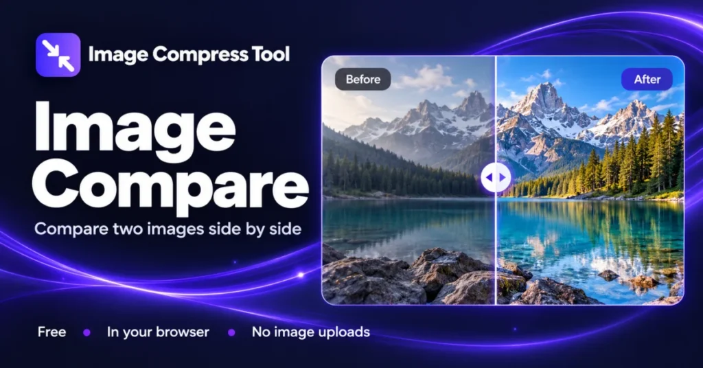 Image Compare — Image Compress Tool