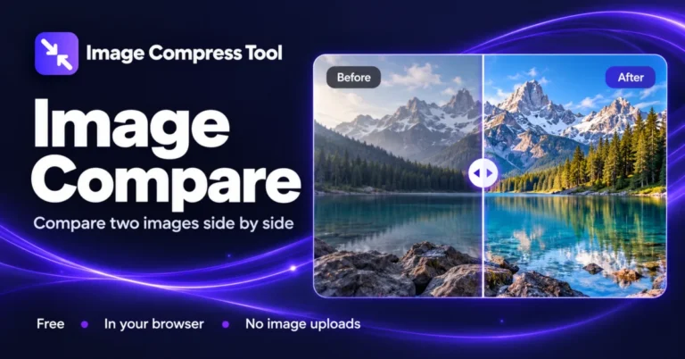 Image Compare — Image Compress Tool